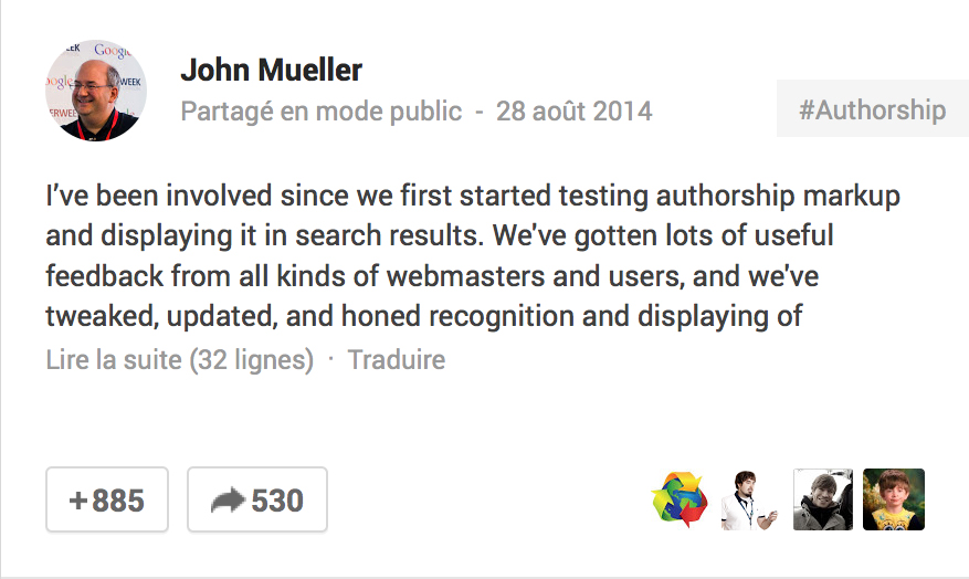 La fin de l'authorship